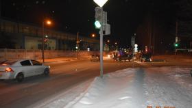 23 декабря на регулируемом перекрестке улиц Парковая – Восточная в городе Верхняя Салда  произошло ДТП