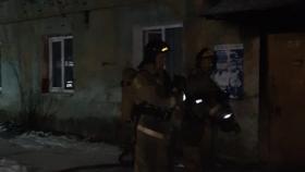 Пожар в квартире 1 этажа многоквартирного дома по улице Народная стройка
