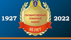 Пожарный надзор МЧС России отметит юбилей - 95 лет на страже