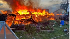 28 июня 2023 г. в г. Верхняя Салда по улице Кооперативная произошел пожар