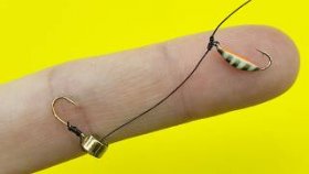 Как привязать две мормышки? Лучшие узлы для зимней рыбалки!