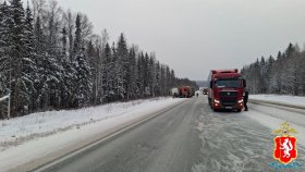 Госавтоинспекция информирует о затруднении движения на автодороге «Пермь-Екатеринбург» в направлении Перми, в связи с ДТП