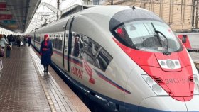 Пассажиропоток скоростных поездов «Сапсан» увеличился на 4.3%