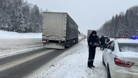 Сотрудники Госавтоинспекции выясняют обстоятельства смертельного ДТП с двумя пешеходами